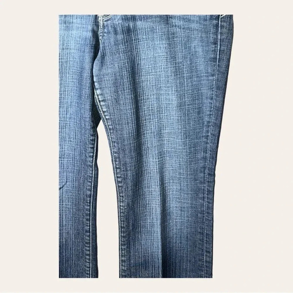 0731. SEVEN 7 DENIM JEANS SIZE 10 MEDIUM WASH IN COLOR - Picture 5 of 15